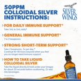 thumbnail image 4 of Suplemento de plata coloidal Natural Path Silver Wings, 50 ppm, 4 of 5