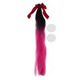 thumbnail image 1 of Accesorios para Casco de Motocicleta Decoración Lazo Coleta para Cascos de Motocicleta Bicicleta Esquí Negro Rosa Rojo Seda de Alta Temperatura Pegamento PU 1 Juego, 1 of 6
