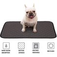 thumbnail image 2 of Paquete de 2 alfombrillas de entrenamiento lavables para perros, absorción rápida de orina, reutilizables, con base antideslizante impermeable, para interiores y exteriores, para viajes en coche, 2 of 5