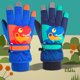 thumbnail image 3 of Jumpingount Guantes de esquí cálidos de invierno de dibujos animados, opción resistente al viento e impermeable para niños, guantes de esquí guantes y mitones azul zafiro SG, 3 of 6