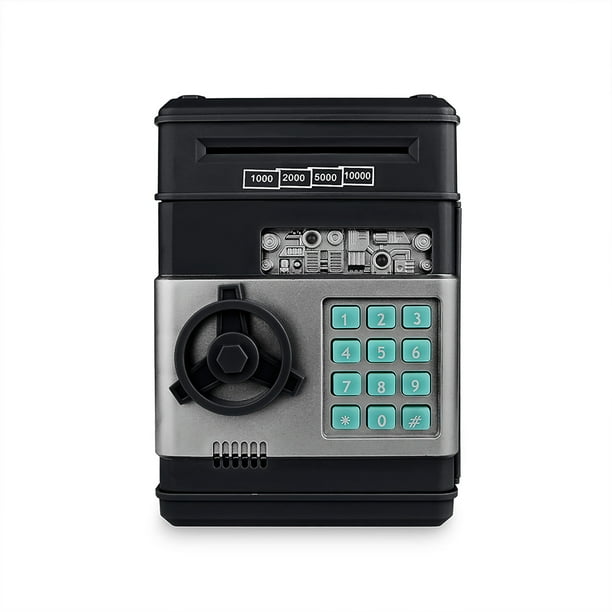Caja De Ahorro De Dinero Para Billetes De Monedas Grandes, Banco Automático, Ranura Para Dinero, Contraseña, Almacenamiento De Teclado Cateissary HA024804-03