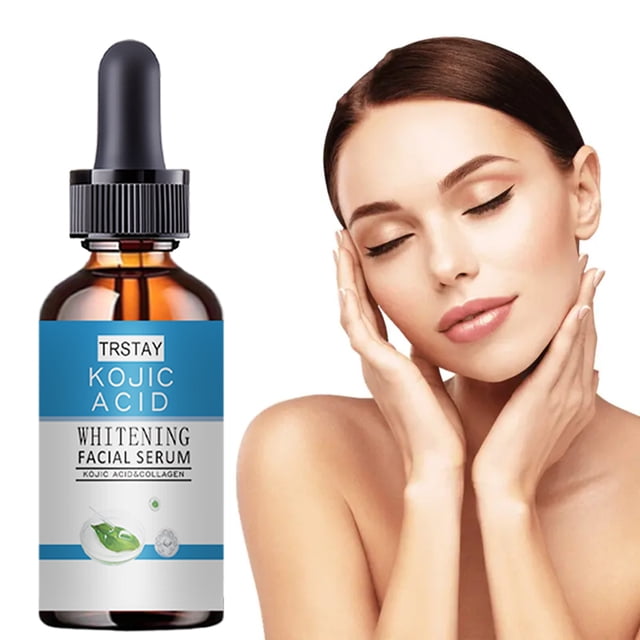 Suero aclarador de piel Tonos fuertes Piel oscura Anti-envejecimiento Crema blanqueadora extrema para piel OSCURA Productos para el cuidado de la piel del rostro
