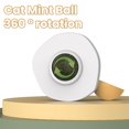 thumbnail image 3 of Jouet Interactif pour Chat Petit Chiens Distributeur de Friandises Lent Roue Rotative Accessoires Chaton, 3 of 5