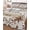 beige, variant on Twin Quilt Bedding Set, Vintage Farmhouse Reversible Summer Quilt 3 Pieces, Blue Country Texas Star Vines Wooden Lightweight Bedspreads Coverlets with 2 Pillow Shams for All Seasons