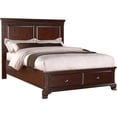 thumbnail image 2 of Picket House Furnishings Brinley Cherry Bedroom Set with Storage Bed, Queen, 5 Piece Set, 2 of 11