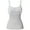 Grey, variant on 3 Packs Camisole Tops for Women with Built in Padded Bra Adjustable Spaghetti Strap Summer Tank Tops