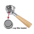 thumbnail image 4 of Zootealy Premium 54mm Naked Bottomless Portafilter, Compatible with Breville Barista BES 870/878/880 Replacement Breville Bottomless Portafilter, Include Filter Basket, 4 of 6