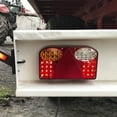 thumbnail image 2 of 12V LED Car Truck Tail Light Taillight Rear Brake Light Signal Lamps Indicator Compatible For Van Lorry Trailer, 2 of 5