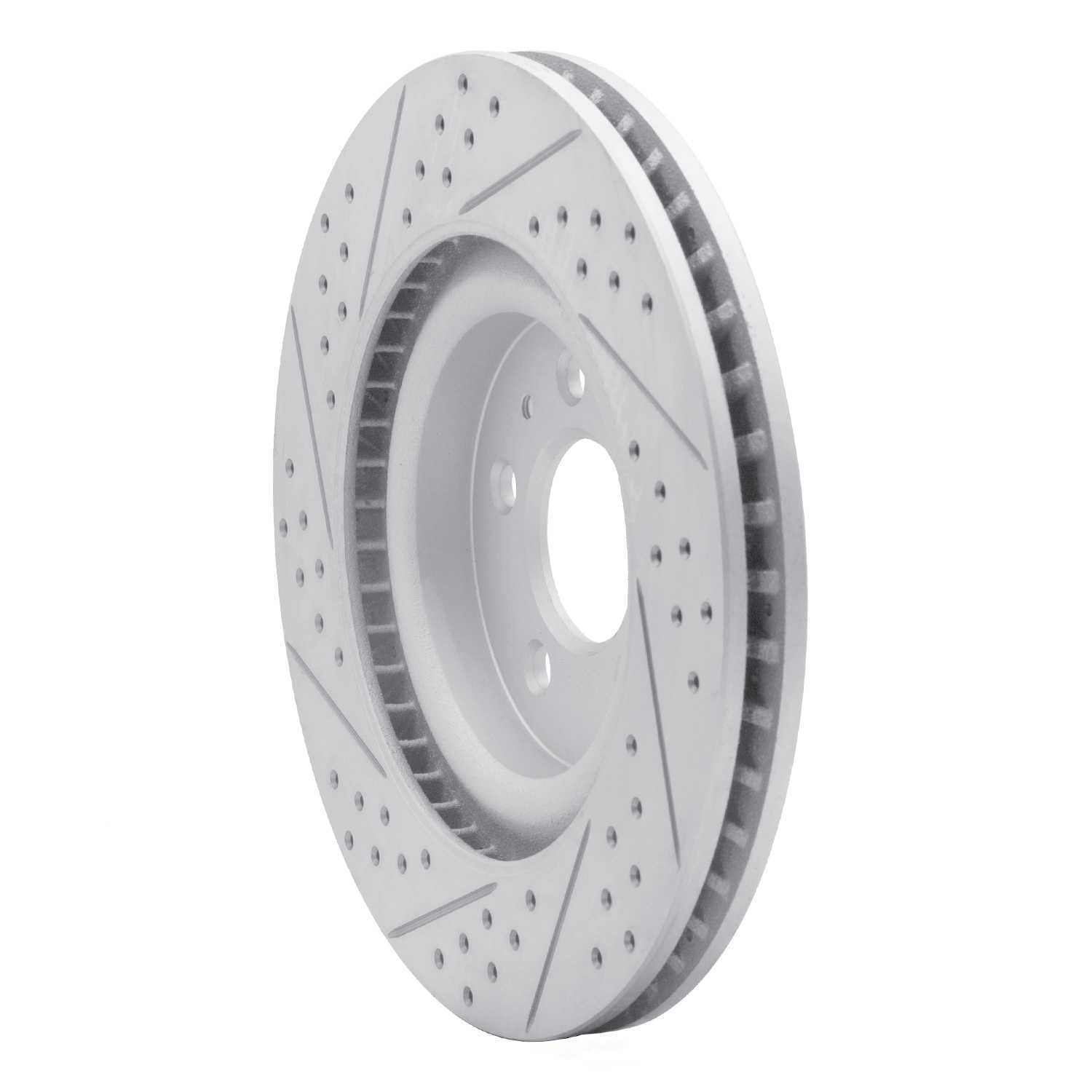 Dynamic Friction Company 830-54065L DFC Geoperformance Rotor - Drilled and Slotted