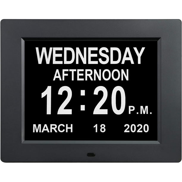 Jaihonda Digital Calendar Day Clocks Extra Large Day Date Time Clock