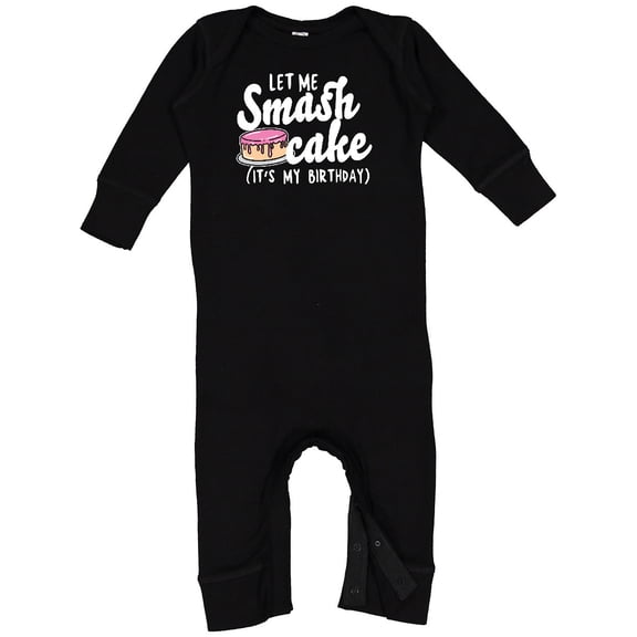 Inktastic Let Me Smash Cake Its My Birthday Baby Romper Coveralls