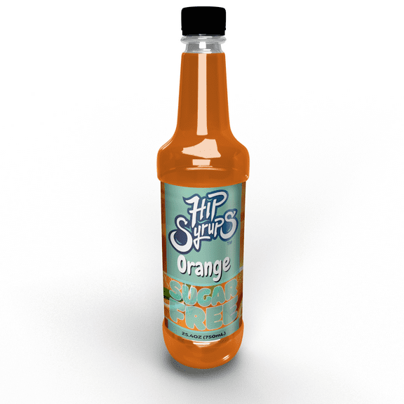 Hip Syrups Orange Sugar Free Simple Syrup, 25.4 fl oz