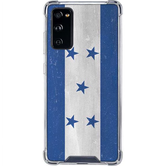 Skinit Countries of the World Honduras Flag Distressed Galaxy S20 FE Clear Case
