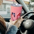 thumbnail image 6 of Fotbe Cool Flamingos Sunglasses Scene Pattern 20 oz Tumbler Stainless Steel Vacuum Insulated Coffee Ice Cup Double Wall Travel Flask Leak-proof Coffee Cup-Without Straw, 6 of 8