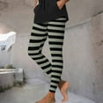 thumbnail image 4 of Women's Halloween Leggings Stretchy Stripe Printed Legging Tights High Wasit Soft Holidays Pants 2025 Trendy, 4 of 8