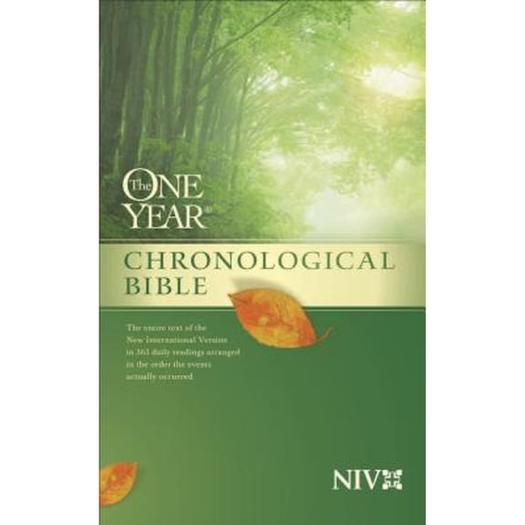 One Year Chronological Bible-NIV (Paperback) by Tyndale House Publishers (Creator)