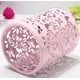 thumbnail image 3 of Hollow Rose Flower Papelería Caja de almacenamiento Metal Pen Cup Holder Escritorio Caja de almacenamiento (rosa). Afortunado Sencillez, 3 of 4