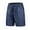 1Dark Blue, variant on Clean Mens Ice Silk Athletic Shorts Summer 7" Lightweight Golf Shorts Quick Dry Athletic-Fit Sweatpants Elastic Waist Pull On Stretch Beach Shorts Gym Traning Track Joggers Pants with Pockets