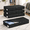 Black-4 Pack-4 Inch Tall-Hard, variant on Black-4 Pack 4.5 Inch Tall-Hard Underbed Storage Chest, Slim Low Profile Organizer for Dorm and Home
