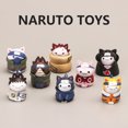 thumbnail image 4 of Muyoka Juego de figuras de 8 piezas, juego de figuras de la versi贸n Q de Naruto Cosplay del gato Mini modelo de acci贸n Decoraci贸n de escritorio Figuras de dibujos animados Decoraci贸n de escritorio Co, 4 of 7