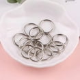 thumbnail image 3 of 1000Pcs/Lot 3-9MM Ferroalloy Jump Rings Split Connectors For Diy Jewelry Finding Making Accessories Wholesale Supplies, 3 of 3