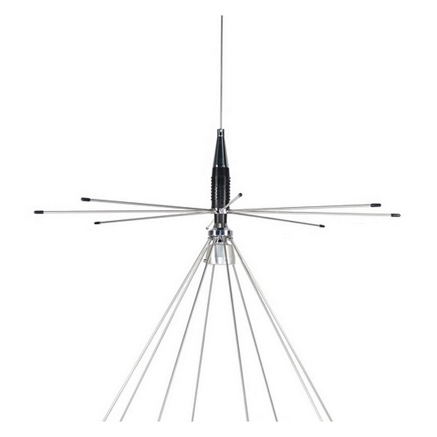 Tram 300-Watt/200 Watt Broad-Band Scanner 25 MHz to 1,300 MHz Super Discone Stainless Steel Base Antenna with Added CB Transmit Bands