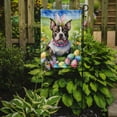 thumbnail image 2 of Staffordshire Bull Terrier Easter Egg Hunt Garden Flag 11.25 in x 15.5 in, 2 of 5