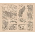 thumbnail image 3 of Streit 17x15 Black Modern Framed Museum Art Print Titled - Changes in World - Streit 1913, 3 of 5