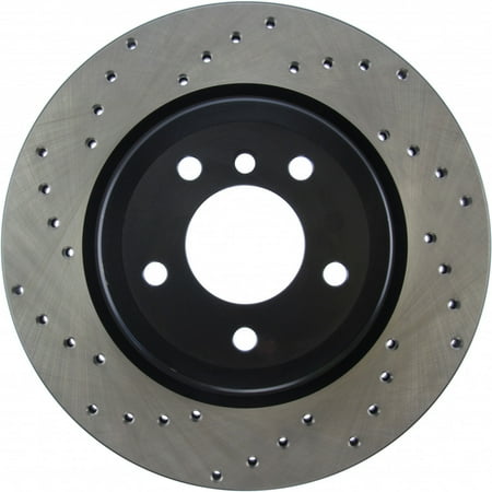 StopTech For Infiniti EX35/EX37 2008-2013 Drilled Sport Cross Brake Rotor | 128.42088L