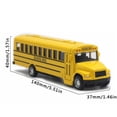 thumbnail image 5 of Modèle d'Autobus Scolaire à Rétrofriction en Alliage Jaune, Véhicule de Collection, Voiture pour Enfants, Jouet Interactif, Cadeau, Jouets Éducatifs pour Enfant, Cadeau, 5 of 5