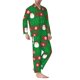 thumbnail image 2 of Balery Cute Santa Pijama para Hombre de Dos Piezas con Manga Larga, Conjunto de Dormir y Descanso Suave con Bolsillos-XX-Large, 2 of 7