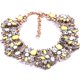 thumbnail image 2 of Minnieouse Gargantilla grande con diamantes de imitación que añade glamour y elegancia al atuendo de mujer con cuello grande de diamantes de Ropa, zapatos y accesorios Miscelánea Púrpura, 2 of 6