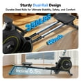 thumbnail image 6 of YPOO Magnetic Rowing Machine for Home, 350 lb Capacity, 16-Level Silent Resistance, Foldable Compact Rower for Full-Body Workout with App Support, 6 of 10