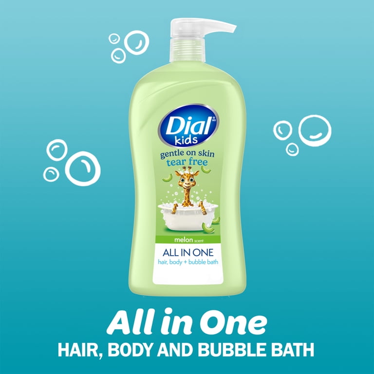 Dial Kids All-in-1 Hair & Body Wash, Melon, 32 oz photo 3