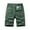 Army Green, variant on Miqool Men's Cotton Cargo Shorts Elastic Waist Lightweight Quick Dry Casual Stretch Work Shorts Outdoor Travel Fishing Hiking Shorts with Pockets