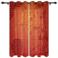thumbnail image 2 of Hawaii Garden Trees Valance Window Curtains for Living Room Bedroom Kitchen Home Ready-made Youth Room Window Curtains, 2 of 7