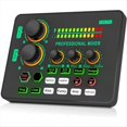 thumbnail image 3 of Nueva Tarjeta de Sonido V8S PRO Que de Tarjeta en , Computadora, PC, Consola de Mezclas, Kit de Grabación de Estudio Profesional, Podcast, Voz, 3 of 5