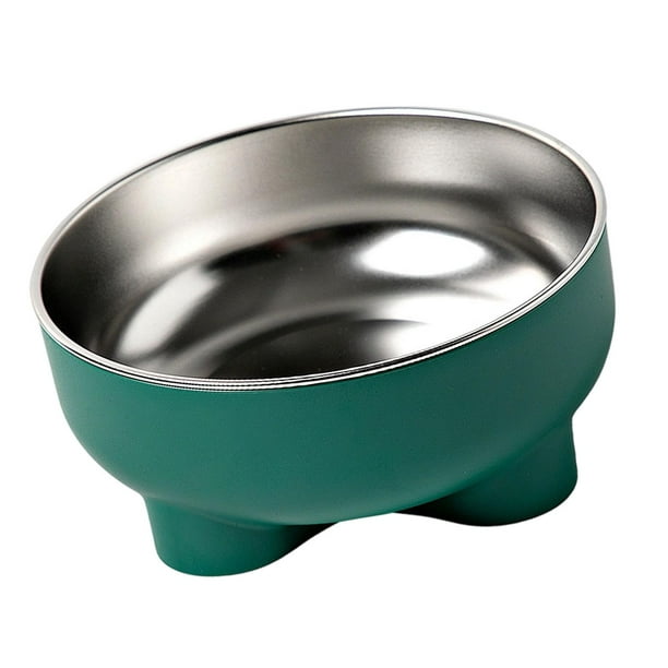 Tazón de gato práctico anti -slurdhing bebiendo comida simple y plato de