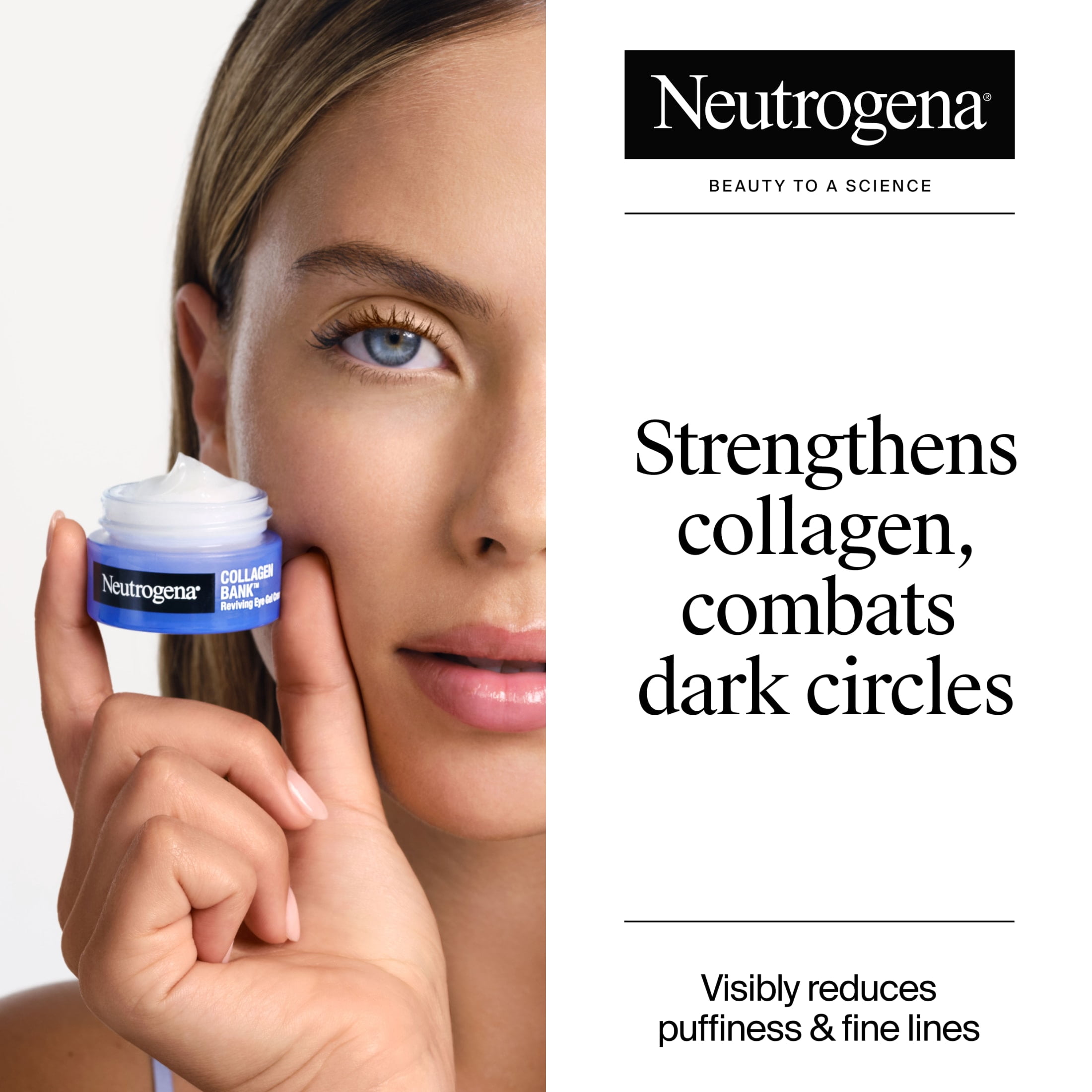 Neutrogena Collagen Bank Eye Gel Cream with Peptides 0.5 oz