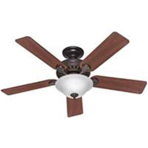52-Inch Low Profile Hugger Ceiling Fan with Light Emerson Ceiling Fans CF717ORB Ashland Oil Rubbed Bronze Finish