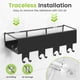 thumbnail image 3 of Juego de 5 Estantes Organizador Regadera para Baño, Estante de Ducha Adhesivos Sin Taladros con Ganchos, Repisas para Baño de Acero Inoxidable con Soportes para Cepillo,Jabonera,Almacenamiento, 3 of 9
