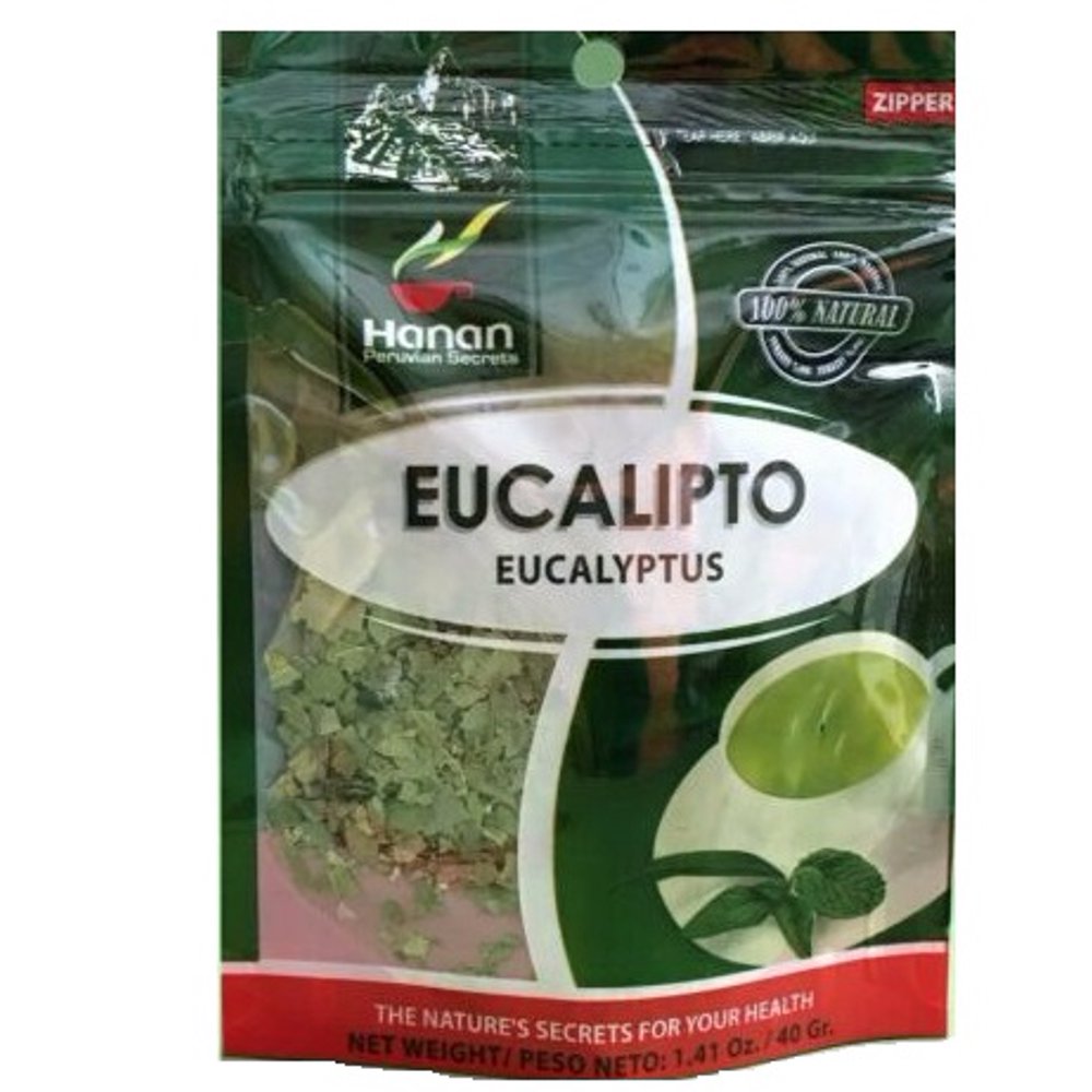 Eucalipto 40 grs. 100 Natural / Eucalyptus Herbal Tea 1.41 oz
