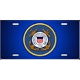 thumbnail image 2 of 212 Main T3023BC 6 x 12 in. U.S. Coast Guard Insignia Airbrush License Plate, Free Names on This Air Brush, 2 of 2