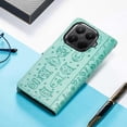 thumbnail image 2 of Funda Cartera FOXDOCK para Xiaomi 15T Pro , Flip PU con Relieve de Gatos y Perros, Tarjetero y Soporte, 2 of 6