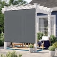 thumbnail image 5 of LOVE STORY Custom Size 3x3 FT Outdoor Sun Shade Cloth Pergola Shade Cover with Grommets 95% UV Protection for Patio, Dark Grey (Customized), 5 of 7