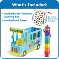 thumbnail image 2 of Figura de juego Playsets hand2mind Numberblocks Rainbow Bus, 2 of 9