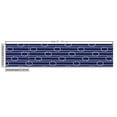 thumbnail image 3 of Ambesonne Navy Blue Fabric by the Yard Upholstery, Marine Knots Pattern, 1 Yard, Dark Blue White, 3 of 5