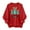 #0147-Red, variant on Ailaofu Ugly Christmas Sweater Women Funny Red Merry Christmas Sweatshirt Oversized Xmas Graphic Sweaters Holiday Pullover