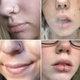 thumbnail image 5 of 4pcs Simple False Nose Ring Electroplated Jewelry Stainless Steel Nose Pin, 5 of 5