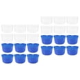 thumbnail image 3 of 24 pcs  Bird Feeder Food Box Water Cup Hanging Trough Bird Supply Sand Cup Trough, 3 of 6